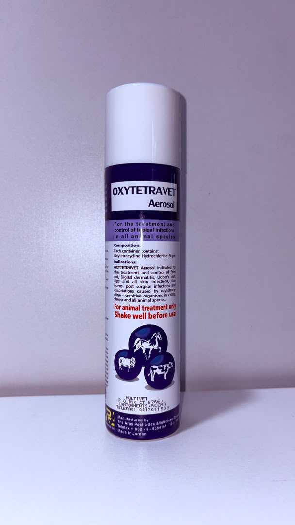 OXYTETRAVET Oxytetracycline Aerosol Spray for Livestock &amp; Farm Animals