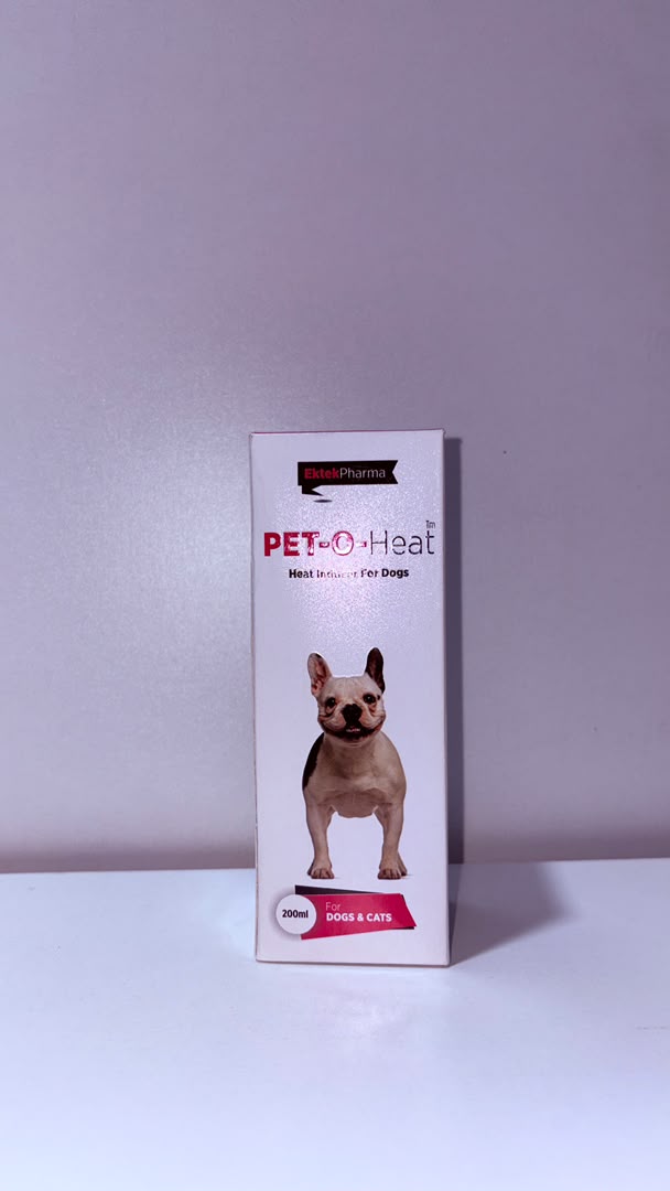 EktekPharma PET-O-Heat Heat Inducer for Dogs &amp; Cats 200ml