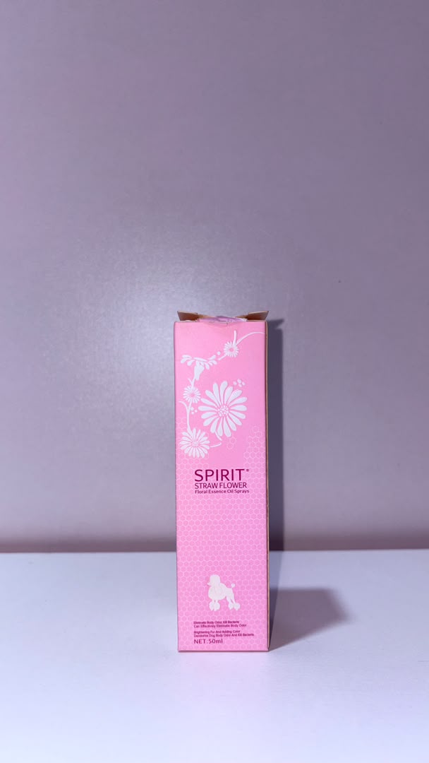 Spirit Straw Flower Floral Essence Oil Spray for Dogs – 50ml