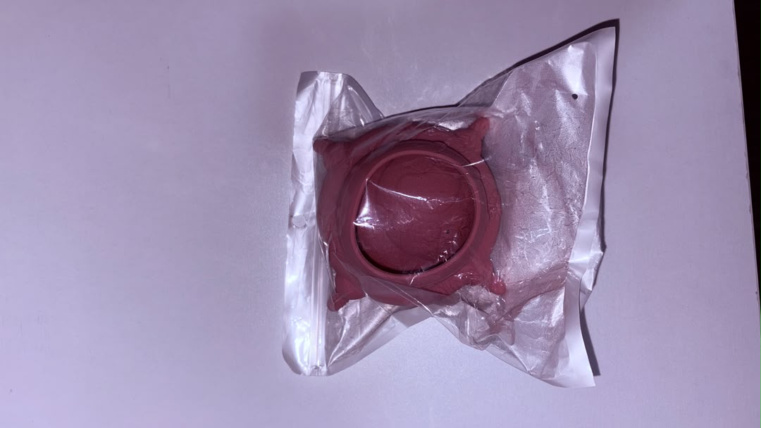 Silicone Paw-Shaped Mini Pet Bowl, Pink