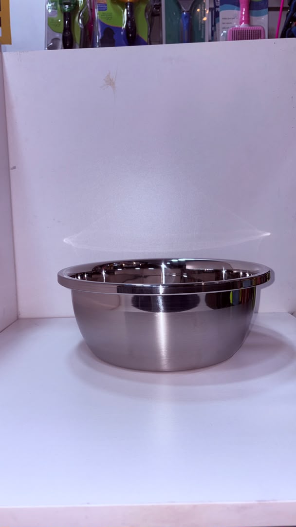 Stainless Steel Non-Skid Pet Feeding Bowl 34cm