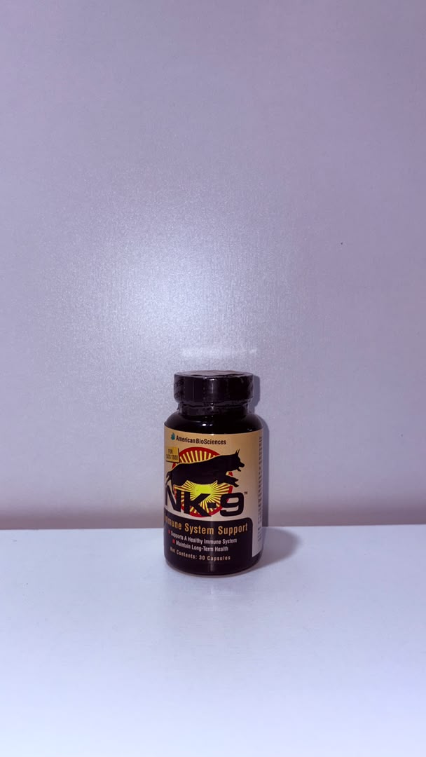 American BioSciences NTZG Immune System Support Capsules for Dogs – 30 Capsules