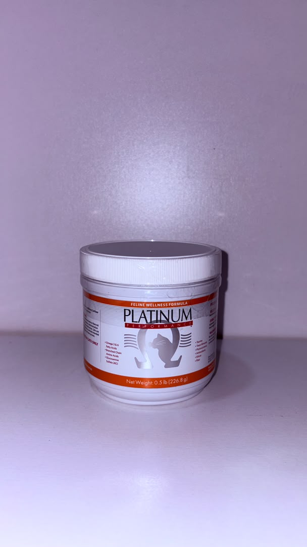 Platinum Performance® Feline Wellness Formula – Daily Nutritional Supplement for Cats (0.5 lb / 226.8g)