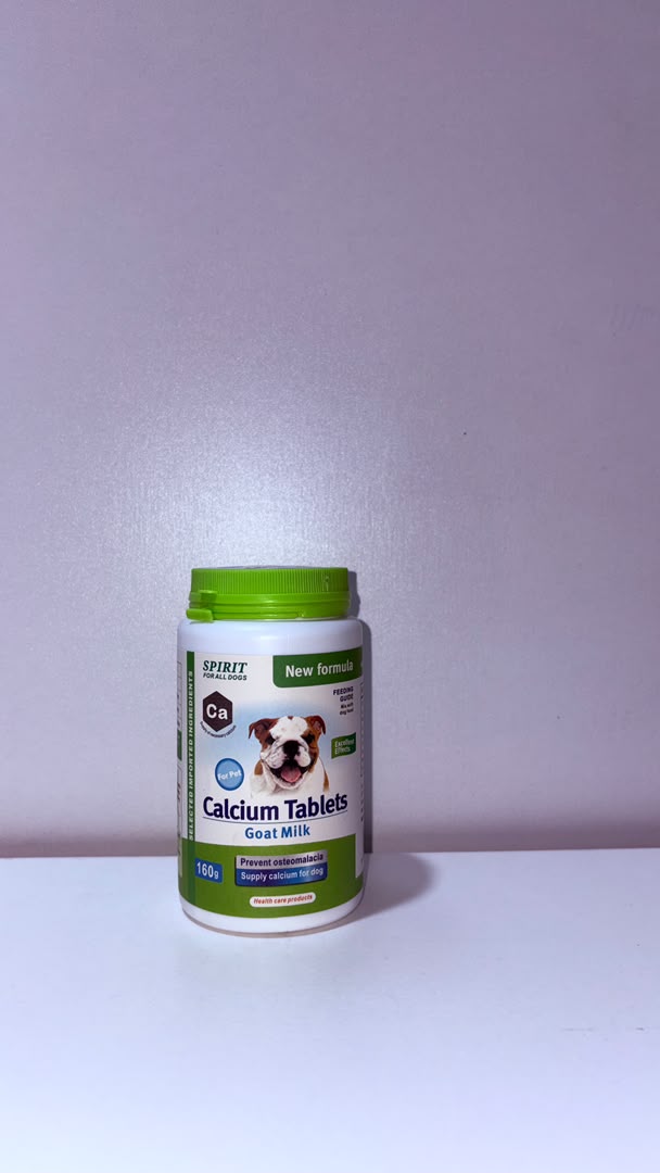 Spirit for All Dogs Goat Milk Calcium Tablets – 160g