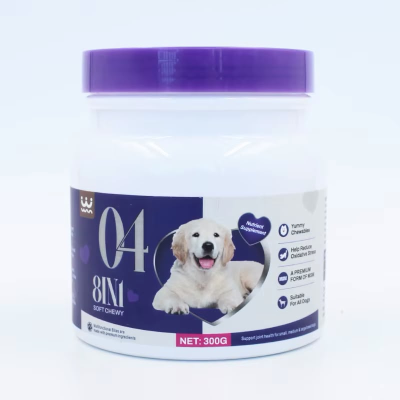 WW 04 8-in-1 Soft Chewy Nutrient Supplement for Dogs, 300g