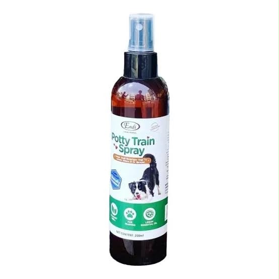 Endi Potty Train Spray for Dogs with Lemon Essential Oil, 200ml