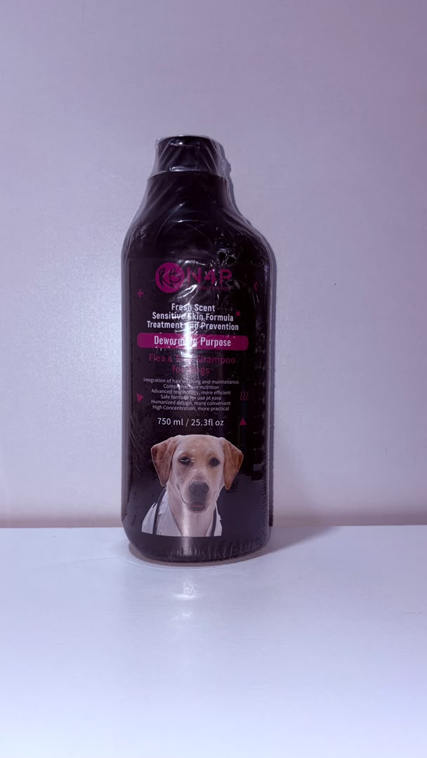 KON4P Flea &amp; Tick Shampoo for Dogs – Deworming Purpose 750ml