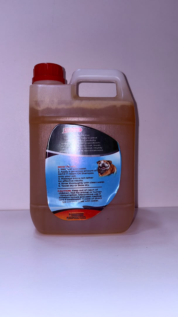 Datz It Neem Oil Shampoo for Dogs, Large Jug