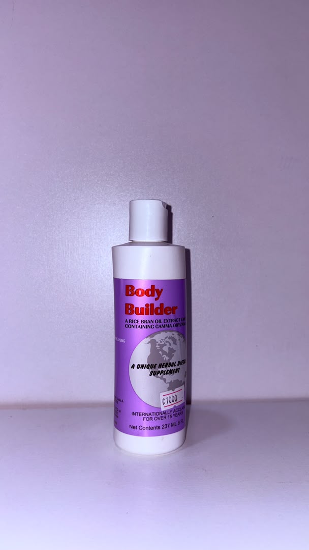 Body Builder Rice Bran Oil Extract Herbal Supplement for Dogs &amp; Cats – Gamma Oryzanol Formula