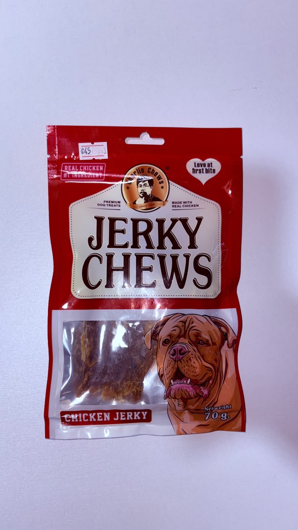 Old Cowboy Premium Chicken Jerky Chews for Dogs – Real Chicken Dog Treats (70g)
