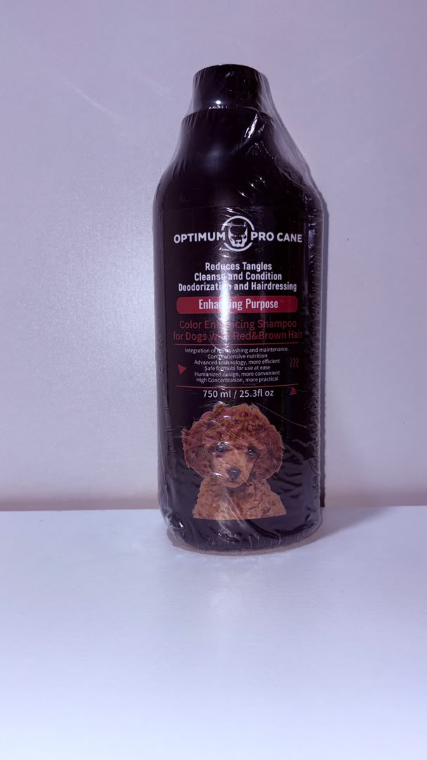 Optimum Pro Cane Color Enhancing Shampoo for Red &amp; Brown Coats – 750ml