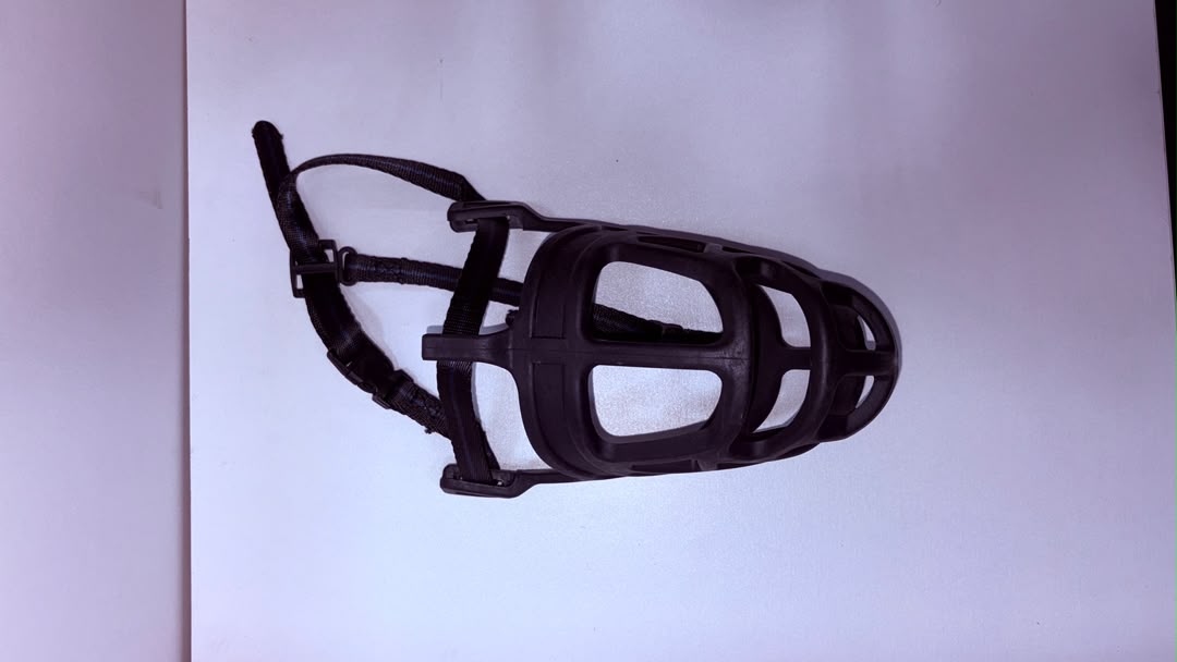 Adjustable Basket Dog Muzzle with Nylon Straps